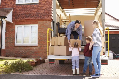 Man and van service moving boxes in St Johns Wood
