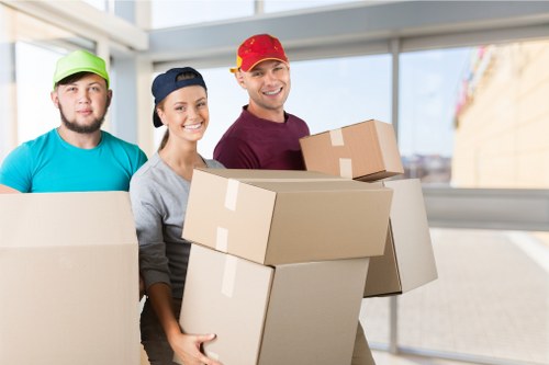 Complaint handling stages for a local van moving service