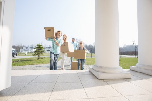 Planning home moves in Stjohnswood with organised boxes and checklist
