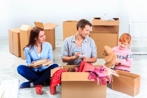 Secure storage units in Stjohnswood for household and business belongings