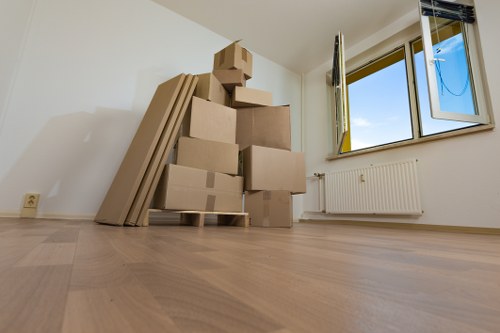 Careful house removal service in Stjohnswood with wrapped furniture