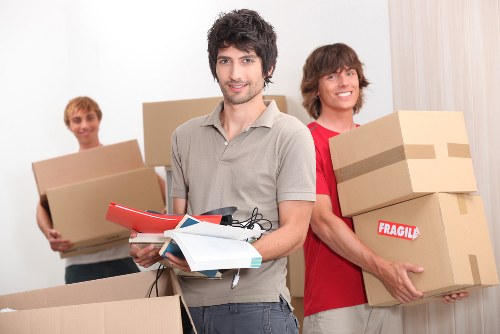 Van transport for flats and homes in St Johns Wood