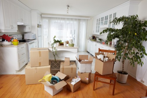 Settling into a new home after home moves in Stjohnswood with unpacked essentials