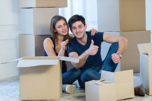Eco-friendly cardboard boxes and recyclable packing supplies for moving