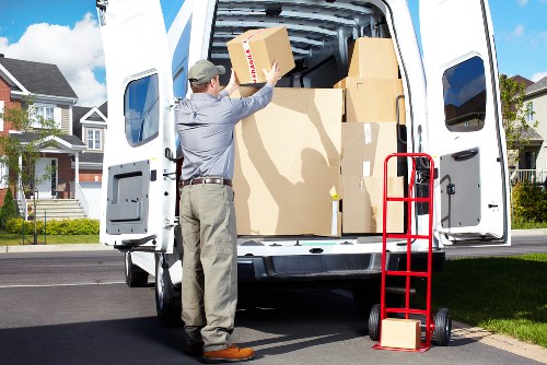 Stjohnswood removal van used for office and home transport