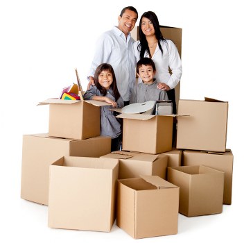 Unpacking essentials in a new student accommodation after moving